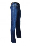 Женские прямые джинсы AMN P1185 с высокой посадкой