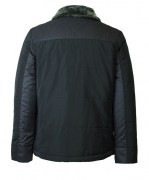 Мужская зимняя куртка SANTORYO 8175 черного цвета
